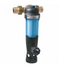 Backwashable domestic water filter