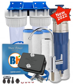Max Power 12800 magnetic anti-limescale pack with filter and water purifier