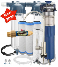 Pacchetto filtro purificante anti calcareo