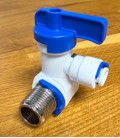 Valve for under-sink filter