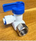 Valve for under-sink filter