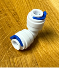 Gomito da 1/4 per tubi da 6 mm per depuratori e impianti di osmosi