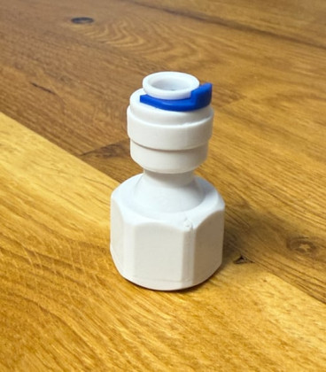Raccordi femmina 3/8 per tubi da 6 mm per depuratori e impianti di osmosi