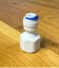 3/8-Innengewinde-Kupplungen für 6mm Schläuche von Wasserreinigern und Osmoseanlagen