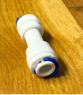 Racor recto 6 mm a 6,5 mm