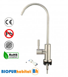 Robinet pour osmoseur ou purificateur 1 voie
