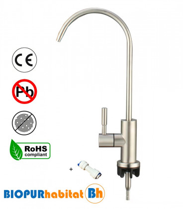 Robinet pour osmoseur ou purificateur 1 voie