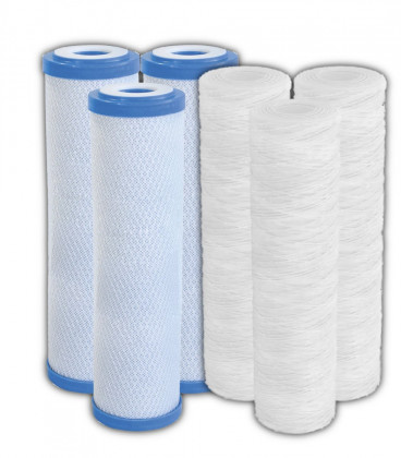 Kohlefilterpaket + Sedimentfilter