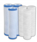 Paquete de filtros de carbón + filtro de sedimentos