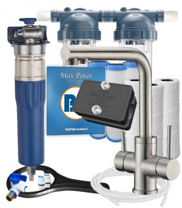 Max Power 12800 Magnetisches Entkalkungspaket mit Filter und Wasseraufbereiter