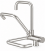 Grifo de cocina 3 vías bajo ventana abatible en acero inoxidable 304 – agua caliente, fría y filtrada