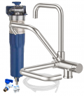 Depuratore sottolavello con rubinetto 3 vie sottofinestra abbattibile