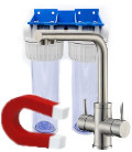 Economic water softener + purifier pack